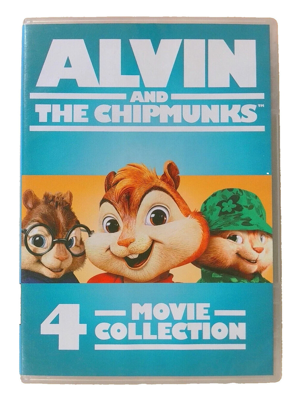 Alvin and the Chipmunks 4-Movie Collection DVD 2015 Jason Lee Family